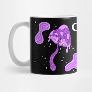 Purple Mushroom Mug